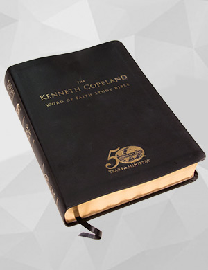 The Kenneth Copeland Word of Faith Study Bible Leathersoft